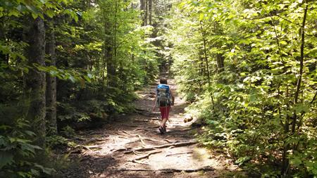 black cap trail hike