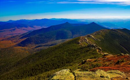 white mountains hiking