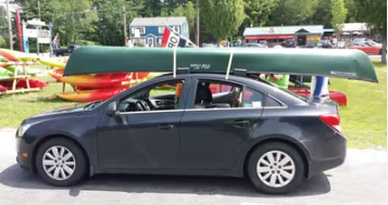 canoe car