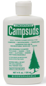 biodegradable camping soap